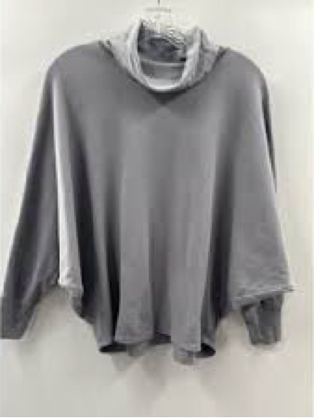 Anthropologie’s Stateside Women's Dolman Sleeve
Waffle Knit Cotton Top Cowl Neck